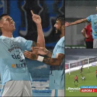 Se lució: Erick Rivera anotó y fue la figura del Aurora - Wilstermann