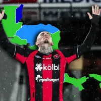 Canhoto le envía un guiño a un grande de Centroamérica.