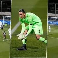 Keylor Navas se luce con increíble doble atajada ante México [VIDEO]