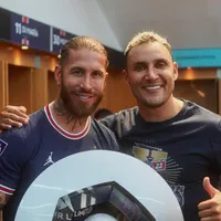 Keylor Navas: "desearía que Sergio Ramos fuera costarricense"