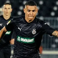 Kervin Arriaga con la camiseta del Partizan de Belgrado.