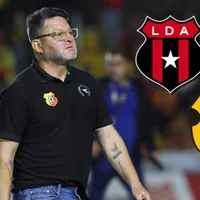 Jafet Soto estará molesto por este cambio para el duelo entre Herediano y Alajuelense.