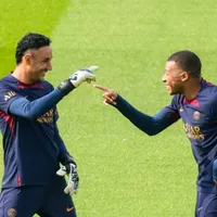 Keylor Navas podría irse a España junto a Kylian Mbappé. (Foto: Getty Images)