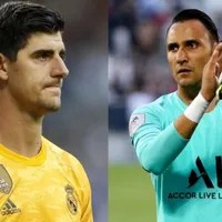 Genial caricatura ilustra terrible tarde de Courtouis y la actualidad de Keylor