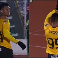 Rolando Blackburn anotó doblete y volvió a pedir perdón