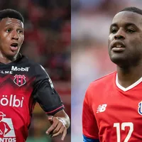 Alajuelense: Josimar Alcócer le da emotiva bienvenida a Joel Campbell.