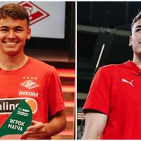 Manfred Ugalde destacó en su primer partido oficial con el Spartak Moscú