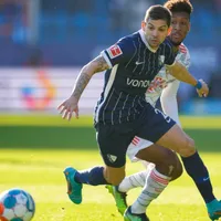 Ajustado empate del Bochum en Alemania, Cristian Gamboa jugó los 90 minutos