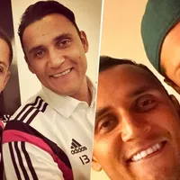 Chicharito envía saludos a su "hermano" Keylor Navas y a toda Costa Rica