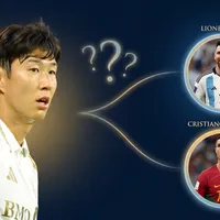 Heung-min Son fue claro al hablar de Messi y Cristiano Ronaldo.
