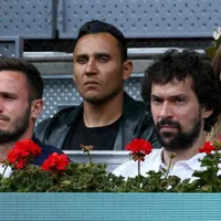¡Qué buena espalda la de Keylor Navas con esta estrella del tenis!