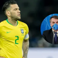 Fuego cruzado: Dani Alves lanza dardo a Jair Bolsonaro