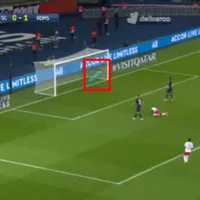 El segundo gol que le hacen a Keylor contra el Reims