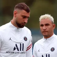 Donnarumma advierte a Keylor Navas sobre su posible regreso al PSG.
