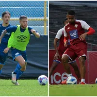 Alineaciones de El Salvador y Panamá