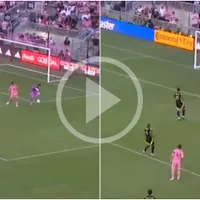 ¡Se repite la historia! El tremendo error de Nicholas Hagen para regalarle un gol a Lionel Messi