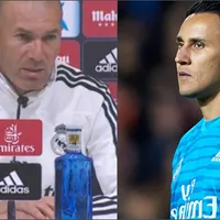 Lo que dijo Zidane sobre Keylor en conferencia de prensa