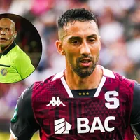 Todo Saprissa enfurecido por la frase xenófoba contra Mariano Torres del árbitro William Matus: "No me grita ni un tico"