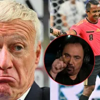 Hugo Sánchez se mete con Iván Barton y le dice a Didier Deschamps lo que nadie se anima
