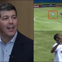 Fernando Palomo reaccionó al gol de Jorge Benguché