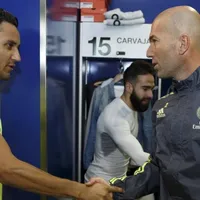 Zidane le dedica mensaje a Keylor y sus seguidores se le van encima