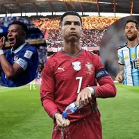Ahora le toca a Cristiano Ronaldo: ¿a cuántos goles está de Messi y Mbappé en la tabla histórica de los Mundiales?