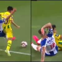 Jonathan Rubio consiguió penal contra el Porto, pero Tondela cayó por 3-1