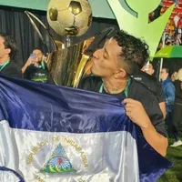 Byron Bonilla denunció que no le permitían celebrar con bandera de Nicaragua y Unafut aclaró (VIDEO)