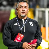 José Giacone como entrenador de Saprissa.