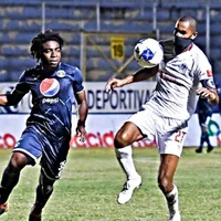Olimpia pegó como visitante a Motagua en la ida de la final del Apertura 2020