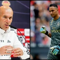 Zidane asegura que Keylor se queda: "Yo voy a contar con él"