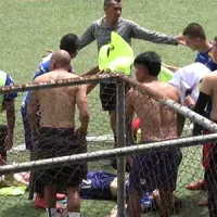 ¡Preocupante! Partido del futbol de Guatemala estuvo cerca de terminar en tragedia