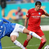 Gamboa jugó todo el partido en el empate de su equipo en la Bundesliga 2