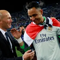 Zidane no quería que Keylor Navas se vaya del Real Madrid