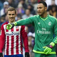 Antoine Griezmann se rinde ante Keylor Navas por su nivel con el PSG