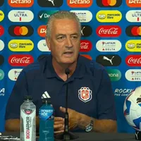 Gustavo Alfaro habló en la previa al partido con Paraguay.