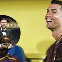 La reacción de Cristiano Ronaldo ante el octavo Balón de Oro de Lionel Messi