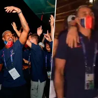 Keylor Navas baila y canta al ritmo de "Tusa" en los festejos del PSG