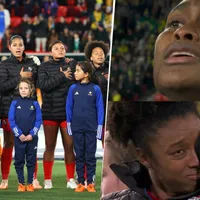 Piel de gallina: la emotiva reacción de las jugadoras de Panamá durante el himno