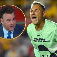 Keylor Navas queda expuesto: David Faitelson lo señala tras su error en Pumas con este mensaje
