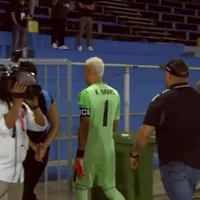 Keylor Navas tuvo un gesto que no gustó. (Foto: Captura de Pantalla)
