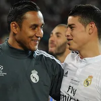 James y hasta La Liga aplaudieron a Keylor en su foto de despedida