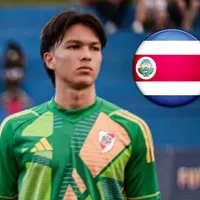 Saúl Durán, cerca de Costa Rica: la joya de River Plate sorprende con un gesto que emociona a los ticos