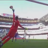 ¡¡Que tapada!! Volvió Keylor Navas y ya se hizo sentir