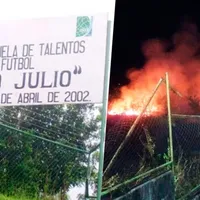 Se incendió la Escuela de Talentos de Fenifut