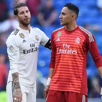 El mensaje de Keylor Navas a Sergio Ramos tras anunciar su retiro de la selección (Foto: Getty)