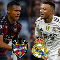 Kervin Arriaga y Levante enfrentan a Kylian Mbappé y el Real Madrid: ¿A qué hora juegan y cómo ver hoy el partido? La Liga 2025