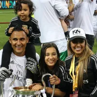 Esposa de Keylor Navas también se despidió del Real Madrid