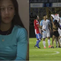 Entre lágrimas, youtuber que invadió partido de Guatemala pide que no la detengan