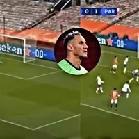 La defensa del PSG no lo ayudó mucho a Keylor en el gol del Manchester United [VIDEO]